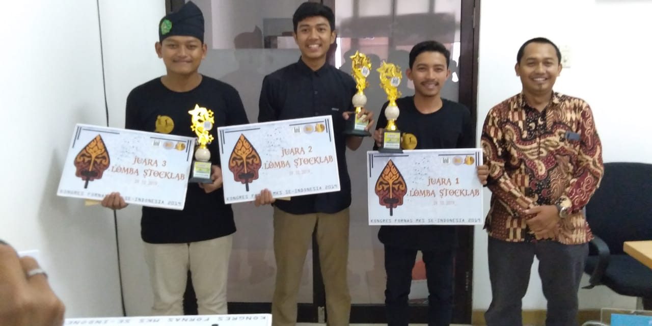 Juara Tiga Lomba Stocklab Kongres Fornas MKS Se-Indonesia