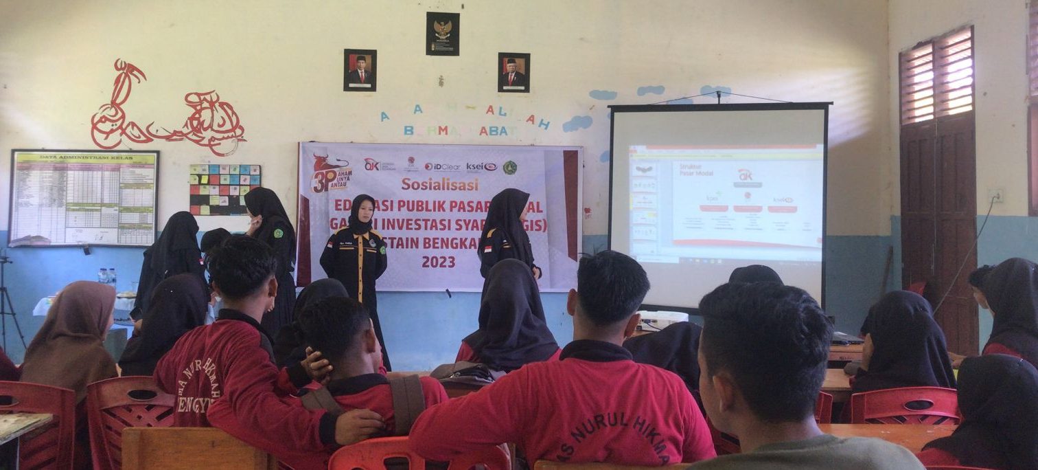 GIS STAIN Bengkalis Goes to School di MA Nurul Hikmah Tenggayun