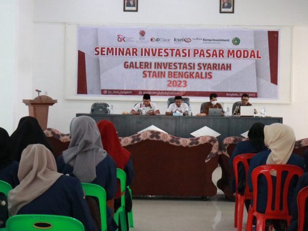 Seminar Investasi Pasar Modal Galeri Investasi Syariah STAIN Bengkalis