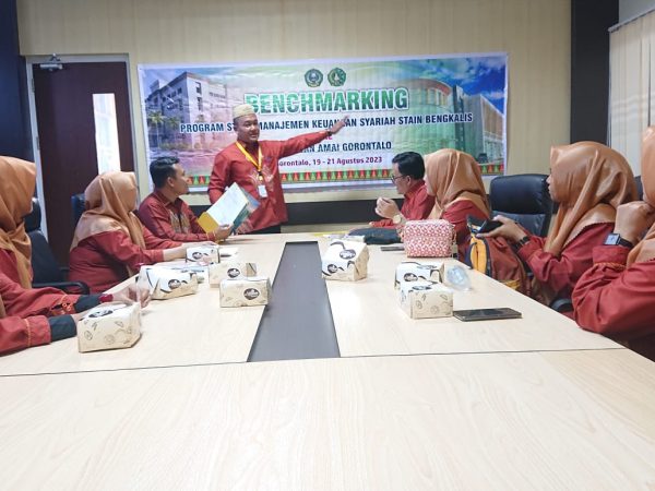 Upaya Tingkatkan Mutu, Prodi MKSy STAIN Bengkalis Lakukan Benchmarking ke IAIN Sultan Amai Gorontalo,