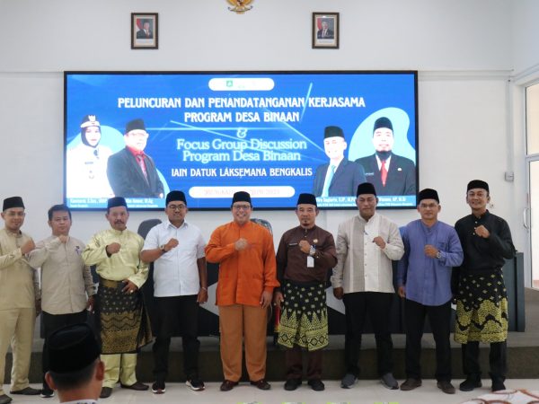 Wujudkan Desa Berdaya: MKSY IAIN Datuk Laksemana Bengkalis Teken Kerja Sama Program Desa Binaan Wujudkan Desa Berdaya: MKSY IAIN Datuk Laksemana Bengkalis Teken Kerja Sama Program Desa Binaan