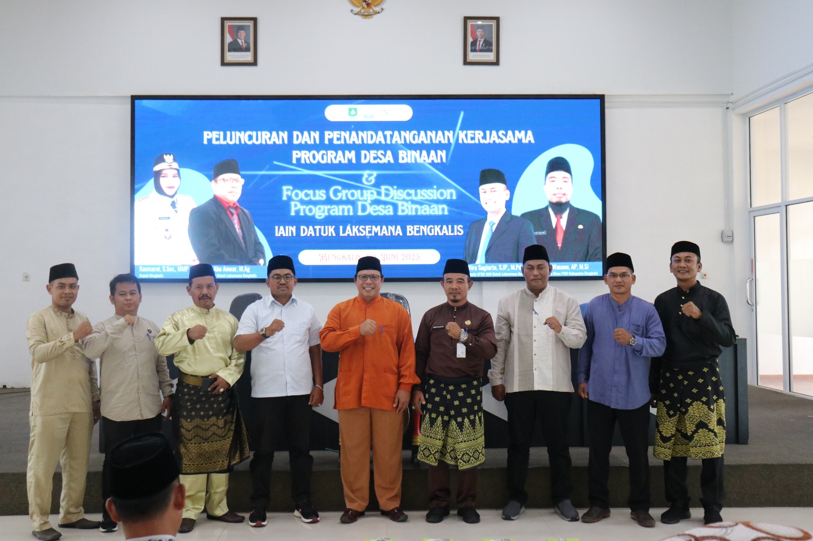 Wujudkan Desa Berdaya: MKSY IAIN Datuk Laksemana Bengkalis Teken Kerja Sama Program Desa Binaan